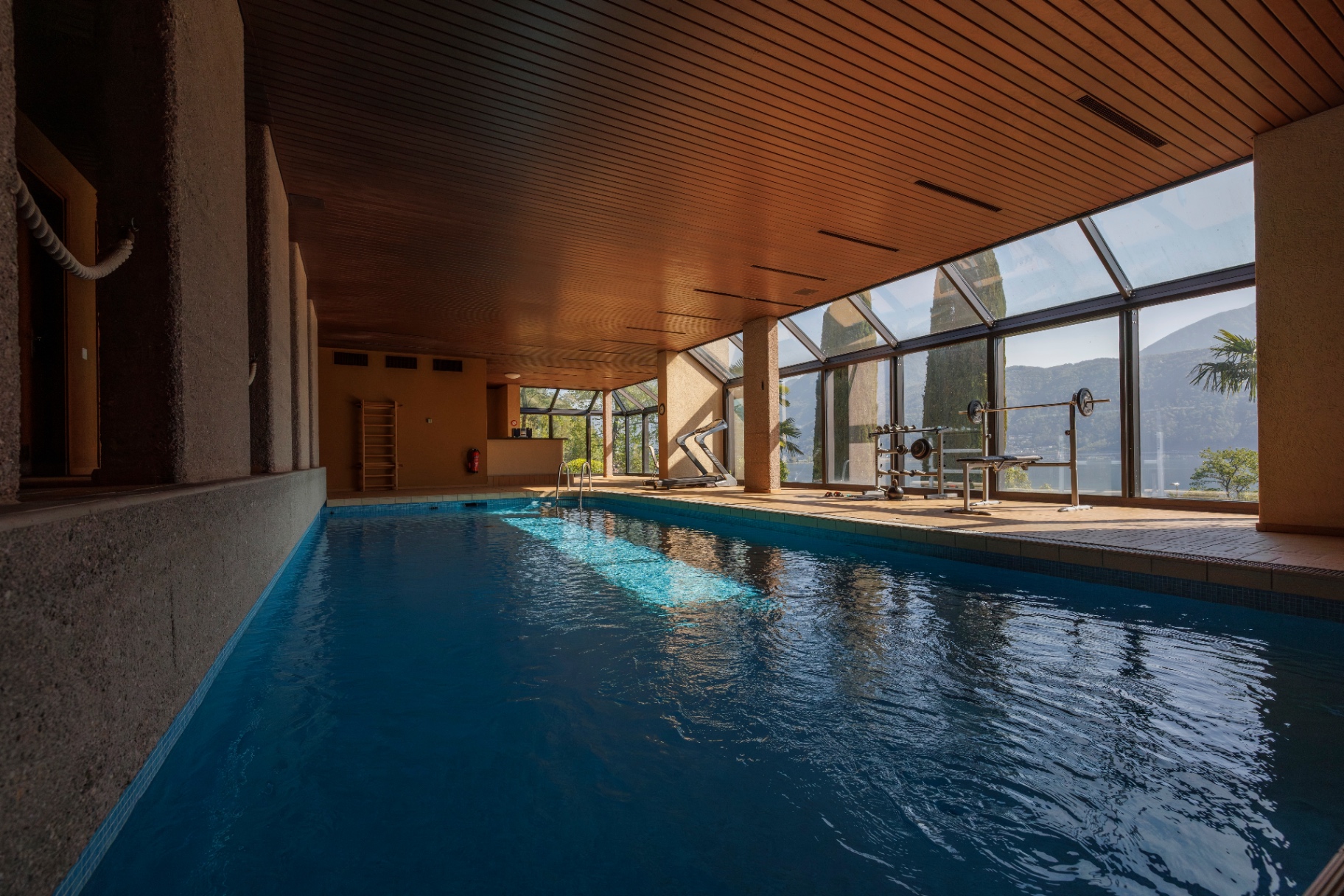 Indoor wellness pool
